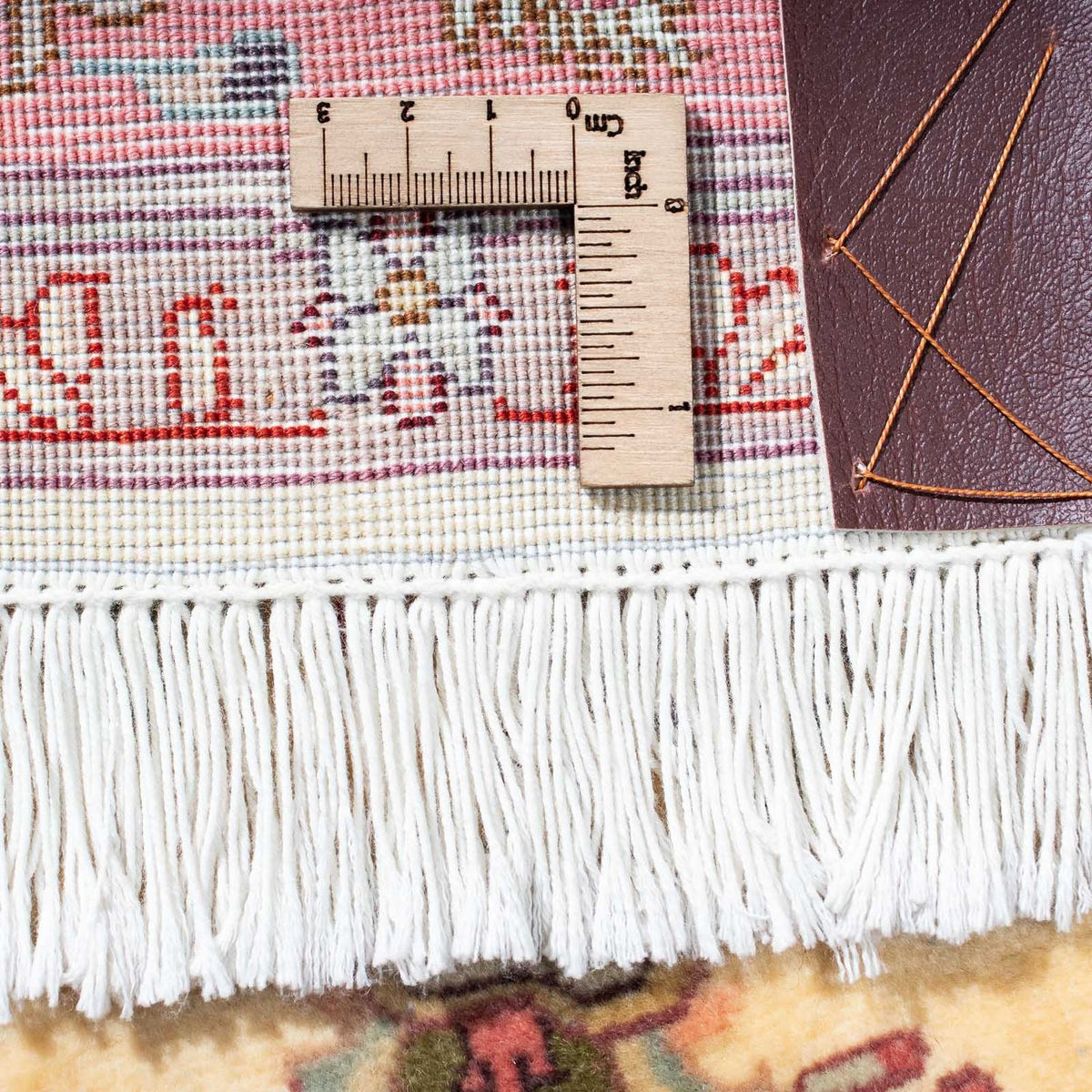 Loper Perzisch tapijt - Tabriz - Royal - 198 x 83 cm - beige