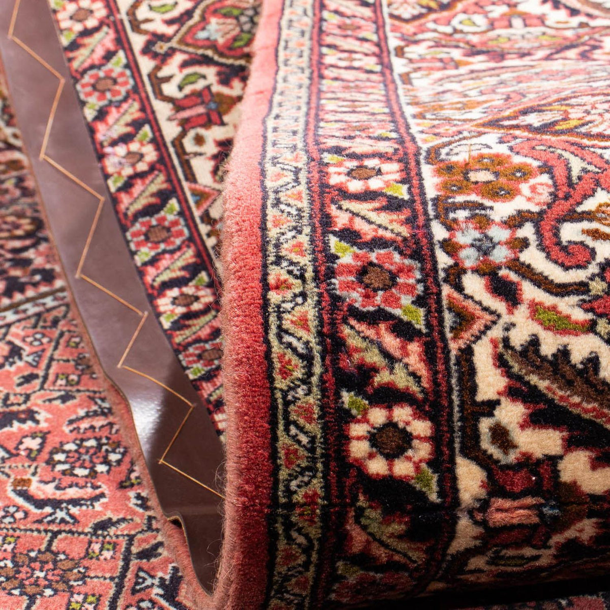 Perzisch tapijt - Bijar - 288 x 202 cm - licht rood