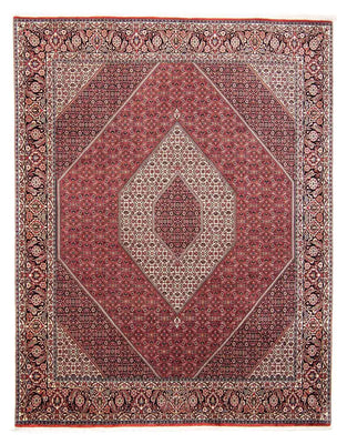 Perzisch tapijt - Bijar - 295 x 253 cm - donkerrood