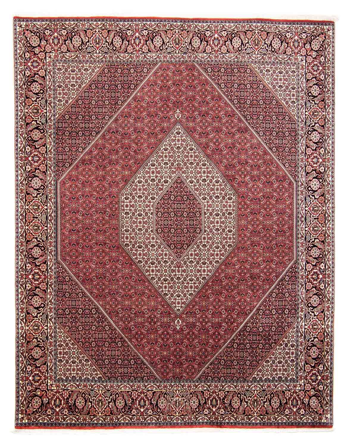 Perzisch tapijt - Bijar - 295 x 253 cm - donkerrood
