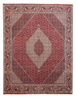 Perzisch tapijt - Bijar - 295 x 253 cm - donkerrood