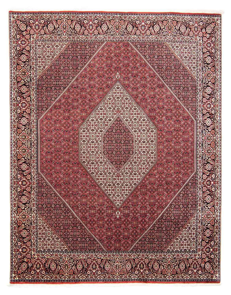Perzisch tapijt - Bijar - 295 x 253 cm - donkerrood