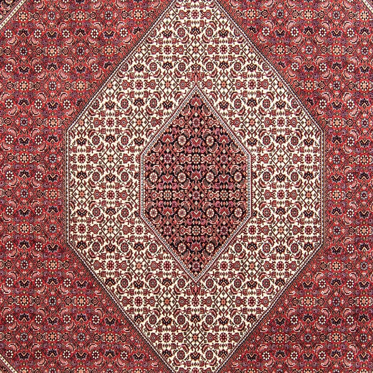 Perzisch tapijt - Bijar - 295 x 253 cm - donkerrood
