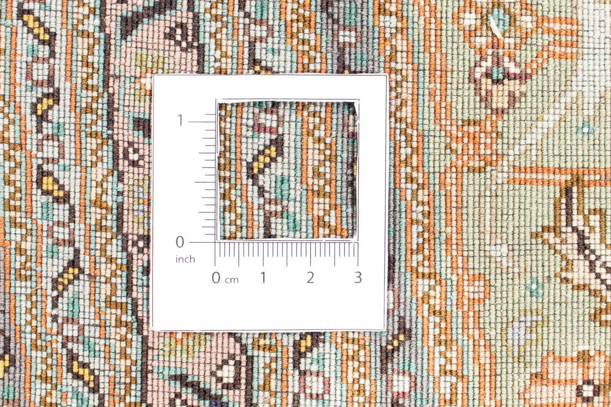 Perzisch tapijt - Tabriz - Royal rond  - 195 x 195 cm - beige