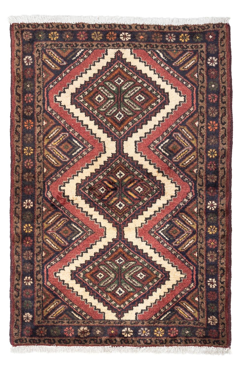 Perzisch Tapijt - Nomadisch - 112 x 76 cm - rood