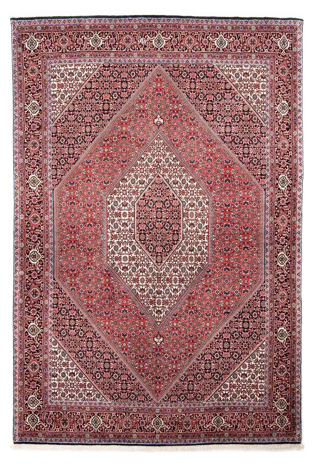 Perzisch tapijt - Bijar - 250 x 168 cm - licht rood