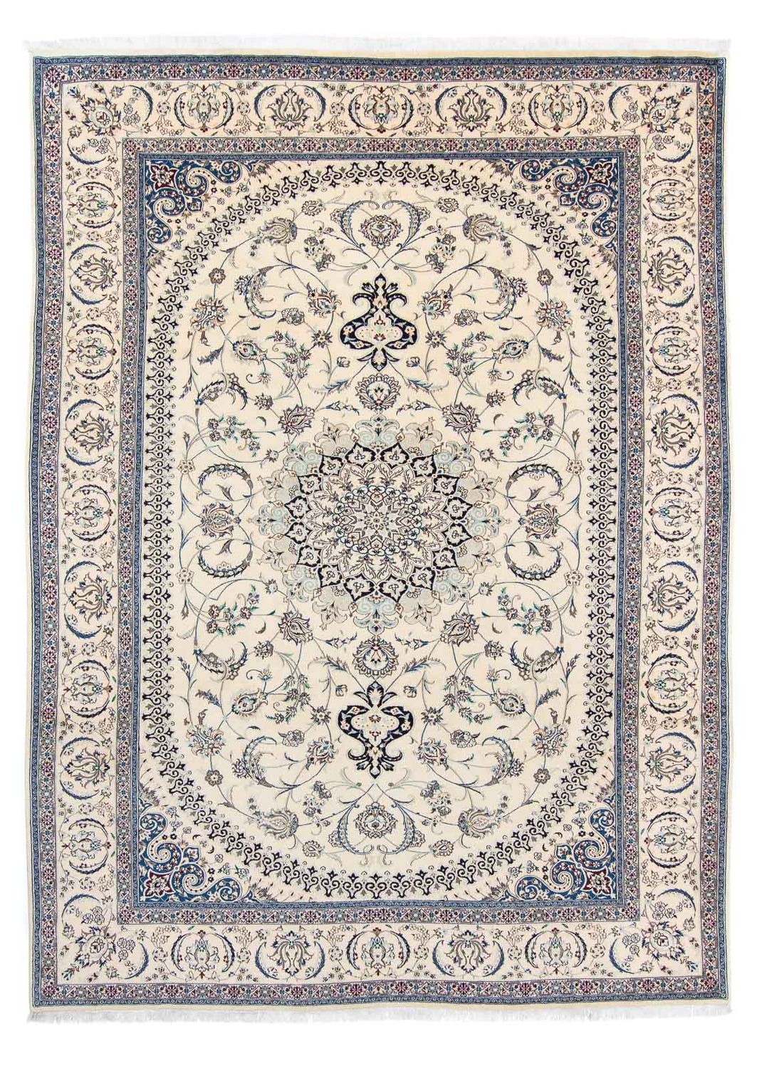 Perzisch tapijt - Nain - Premium - 343 x 248 cm - beige