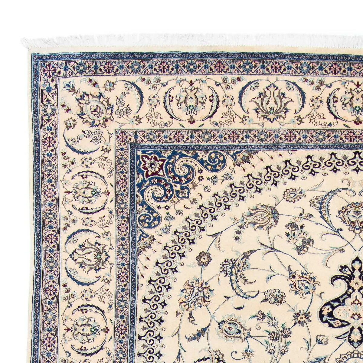 Perzisch tapijt - Nain - Premium - 343 x 248 cm - beige