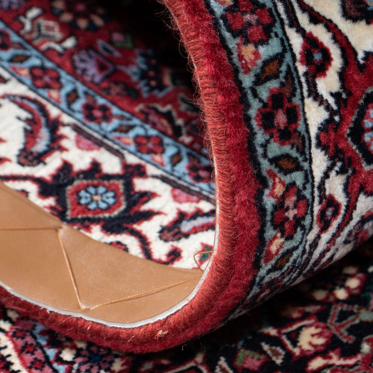 Loper Perzisch tapijt - Bijar - 198 x 73 cm - donkerrood