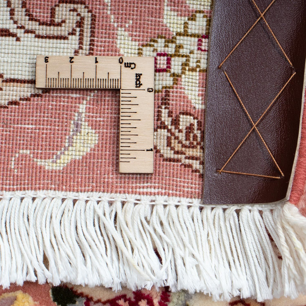 Perzisch tapijt - Tabriz - Royal - 94 x 61 cm - beige