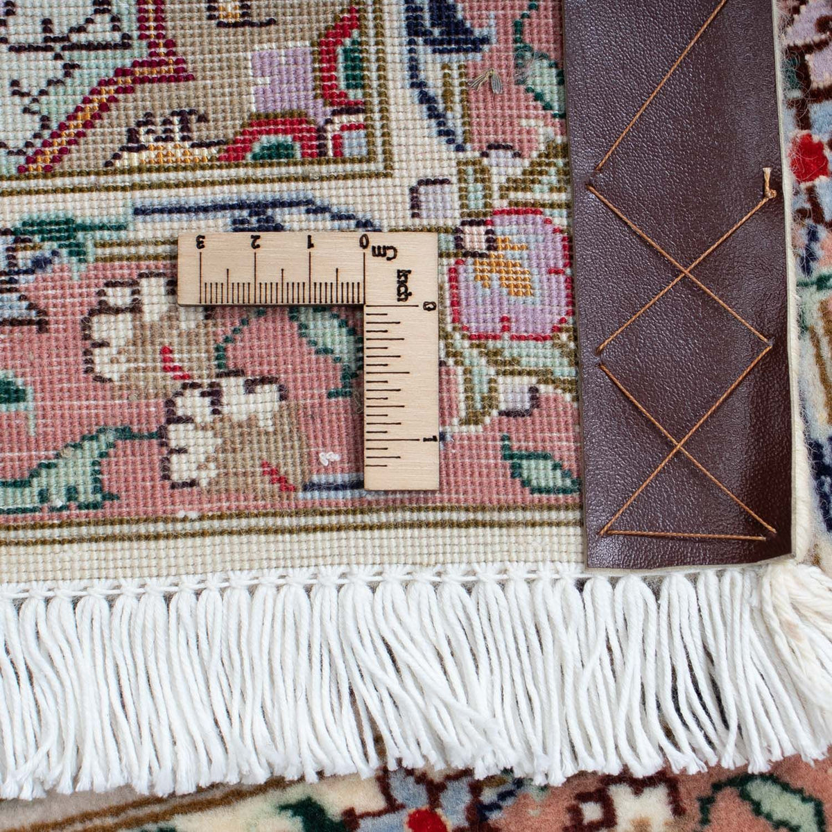 Perzisch tapijt - Tabriz - Royal - 94 x 61 cm - beige