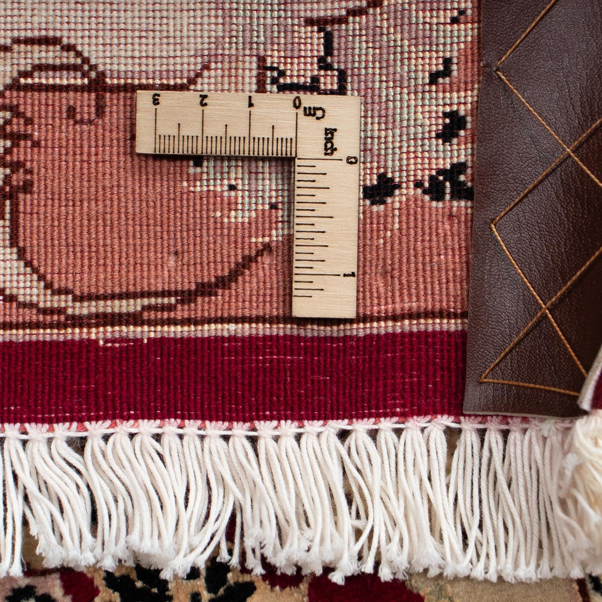 Perzisch tapijt - Tabriz - Royal - 85 x 61 cm - donkerrood