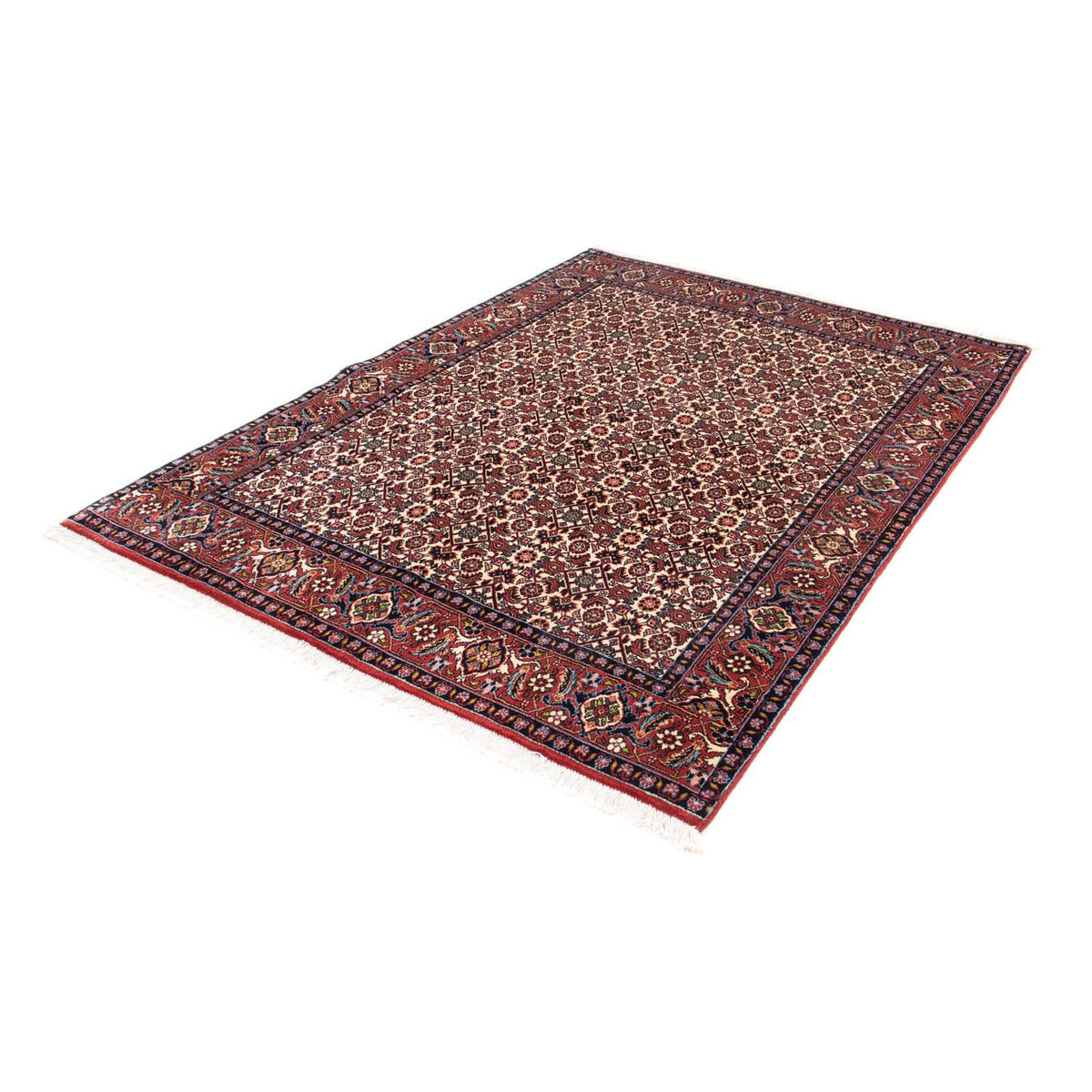 Perzisch tapijt - Bijar - 202 x 145 cm - beige