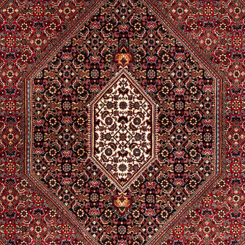 Perzisch tapijt - Bijar - 232 x 168 cm - donkerrood