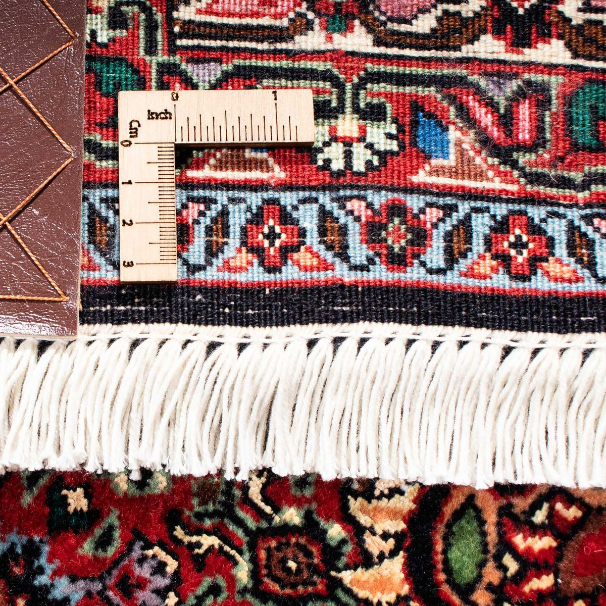 Perzisch tapijt - Bijar - 232 x 168 cm - donkerrood