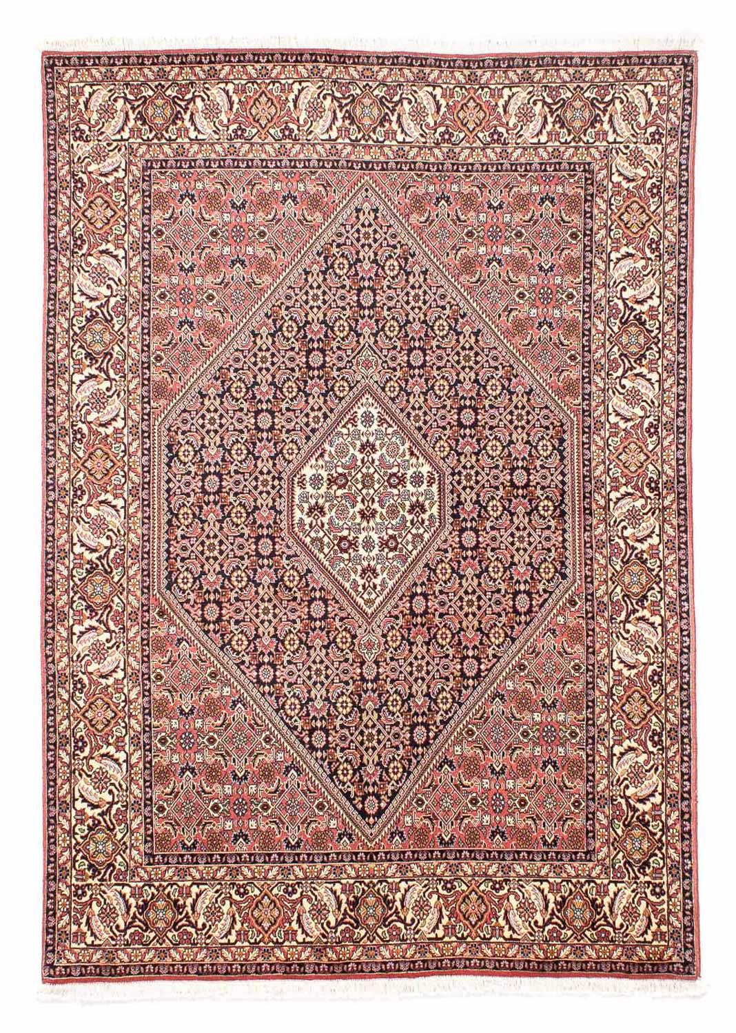Perzisch tapijt - Bijar - 246 x 168 cm - licht rood