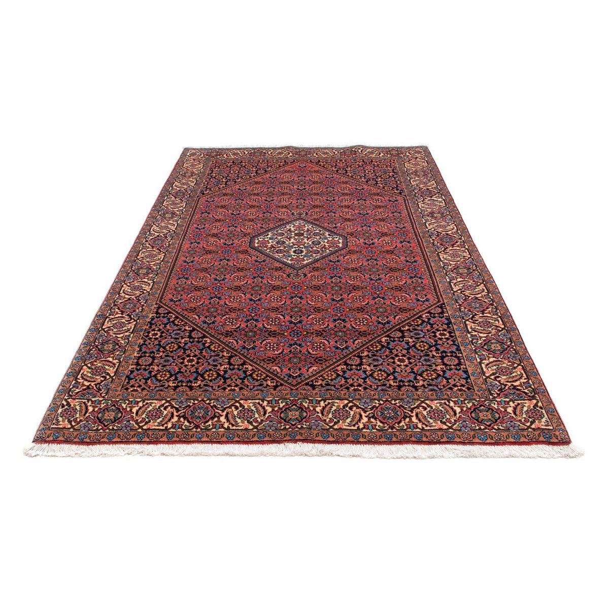 Perzisch tapijt - Bijar - 232 x 141 cm - rood