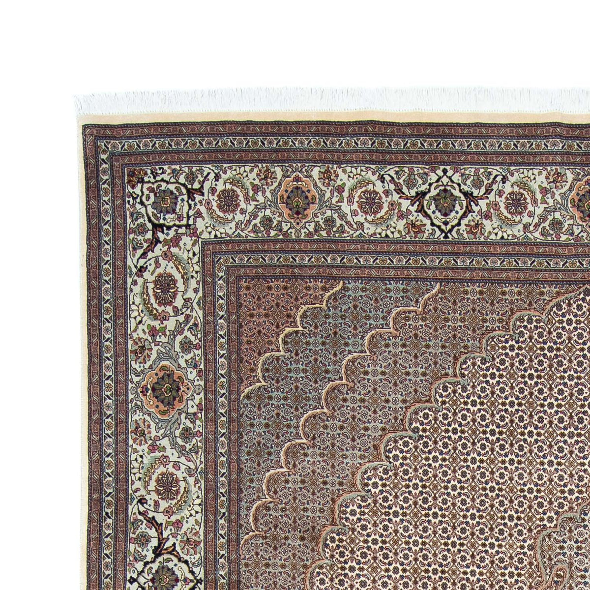 Perzisch tapijt - Tabriz - 305 x 202 cm - beige