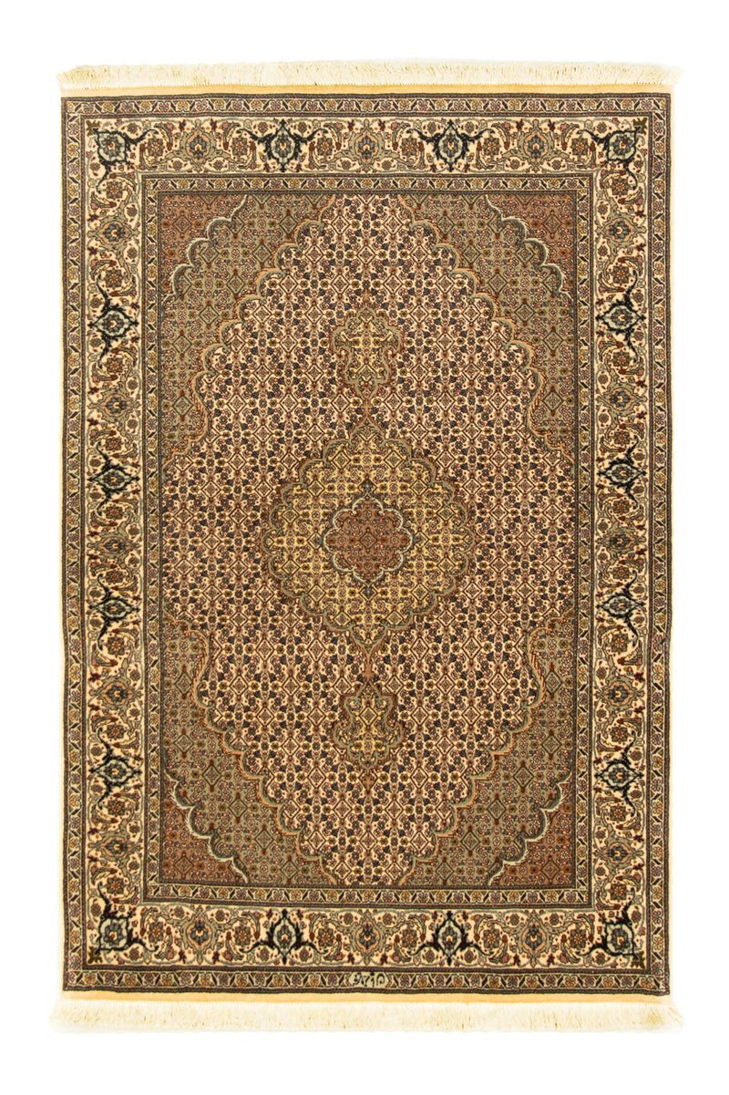 Perzisch tapijt - Tabriz - Royal - 156 x 104 cm - lichtbruin
