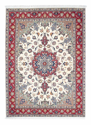 Perzisch tapijt - Tabriz - Royal - 206 x 154 cm - beige