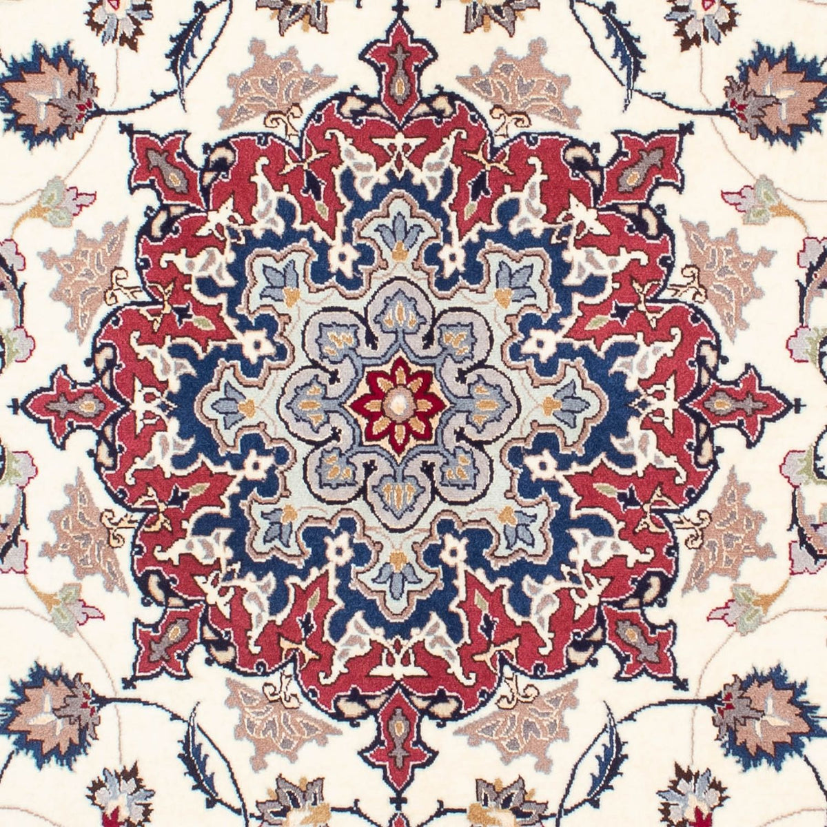 Perzisch tapijt - Tabriz - Royal - 206 x 154 cm - beige