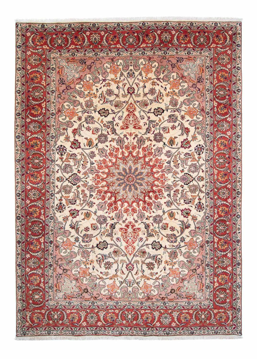 Perzisch tapijt - Tabriz - Royal - 295 x 203 cm - beige