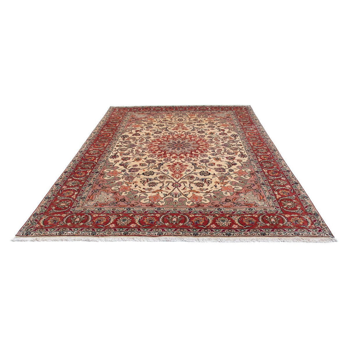 Perzisch tapijt - Tabriz - Royal - 295 x 203 cm - beige