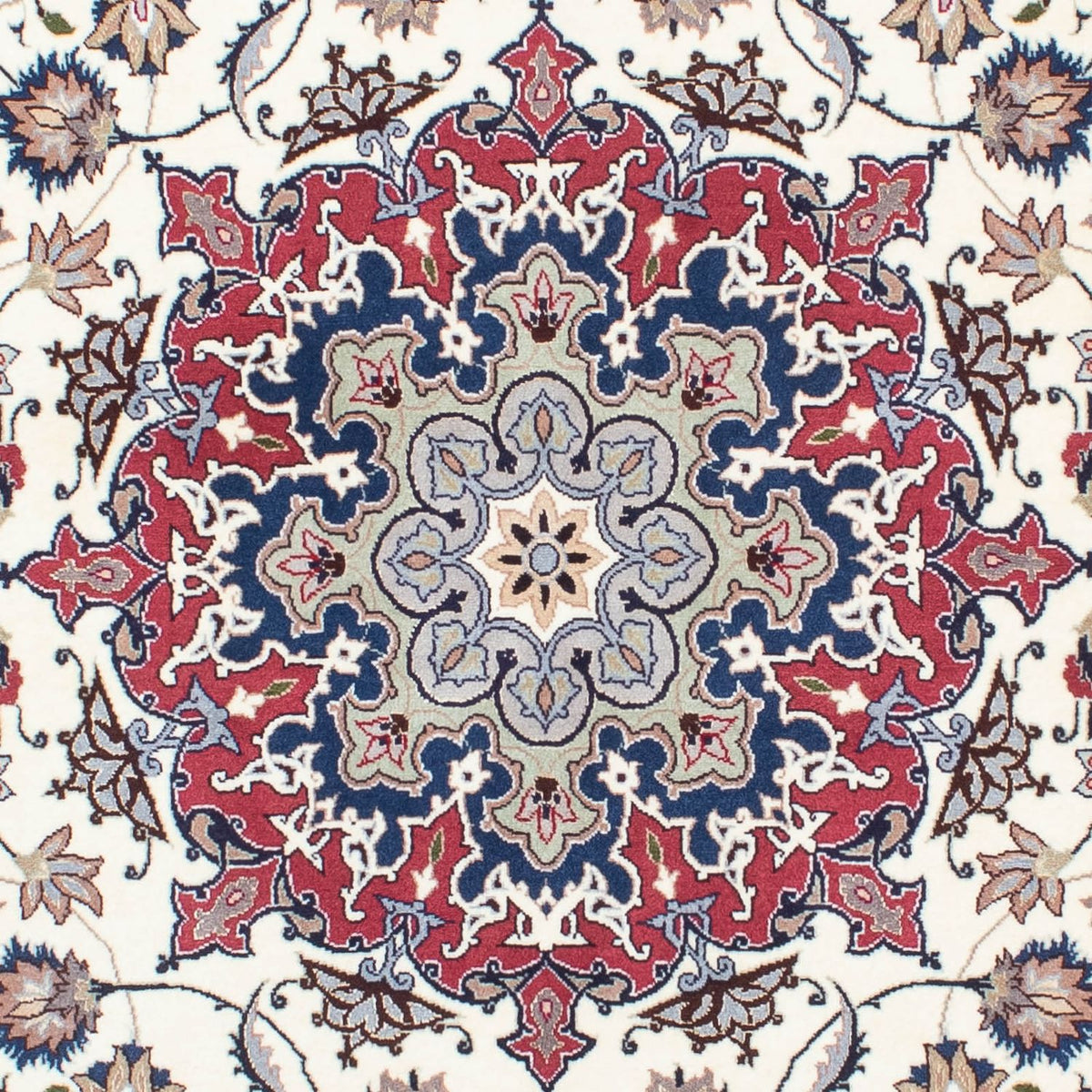Perzisch tapijt - Tabriz - Royal - 202 x 156 cm - beige