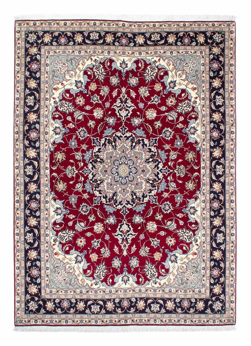 Perzisch tapijt - Tabriz - Royal - 207 x 155 cm - donkerrood