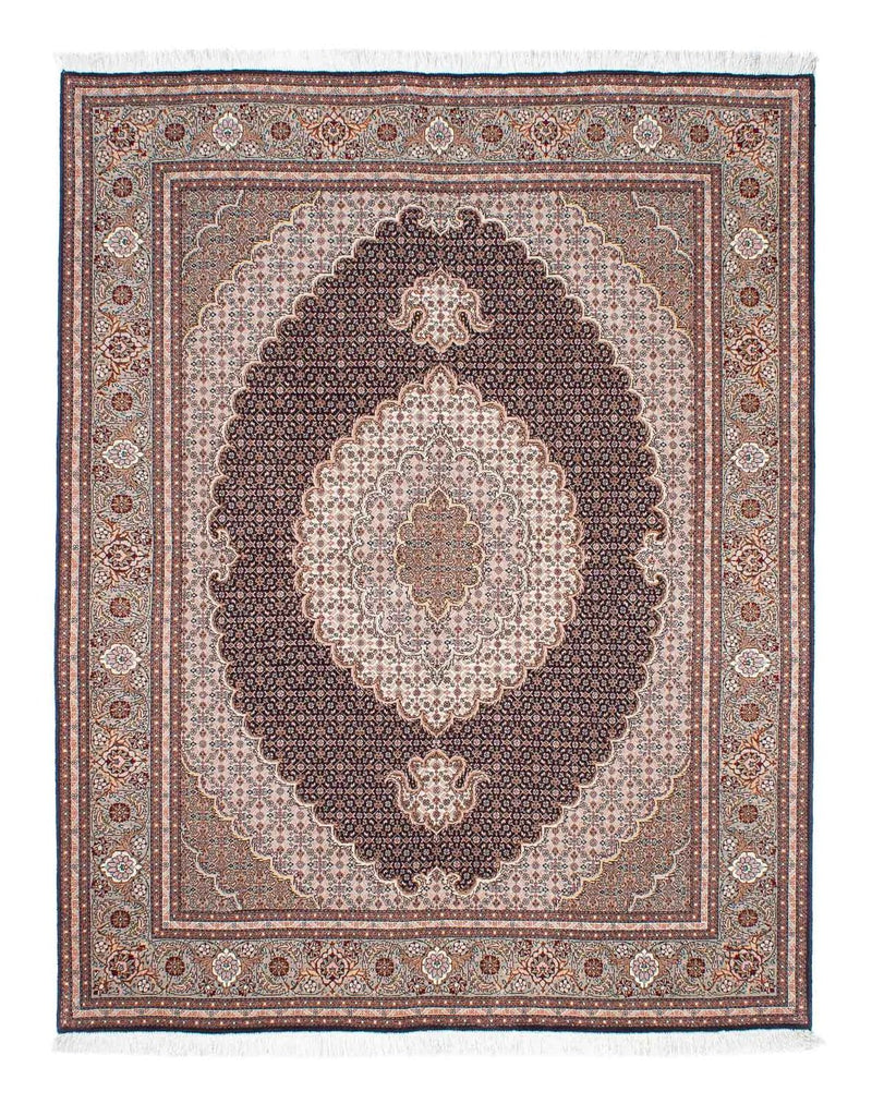 Perzisch tapijt - Tabriz - 187 x 150 cm - lichtbruin
