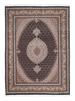 Perzisch tapijt - Tabriz - Royal - 208 x 150 cm - lichtbruin