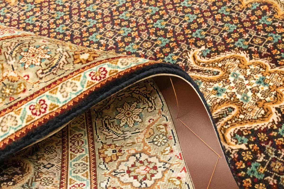 Perzisch tapijt - Tabriz - Royal - 155 x 102 cm - donkerblauw