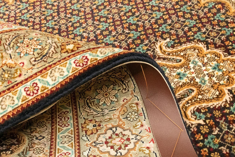 Perzisch tapijt - Tabriz - Royal - 155 x 102 cm - donkerblauw