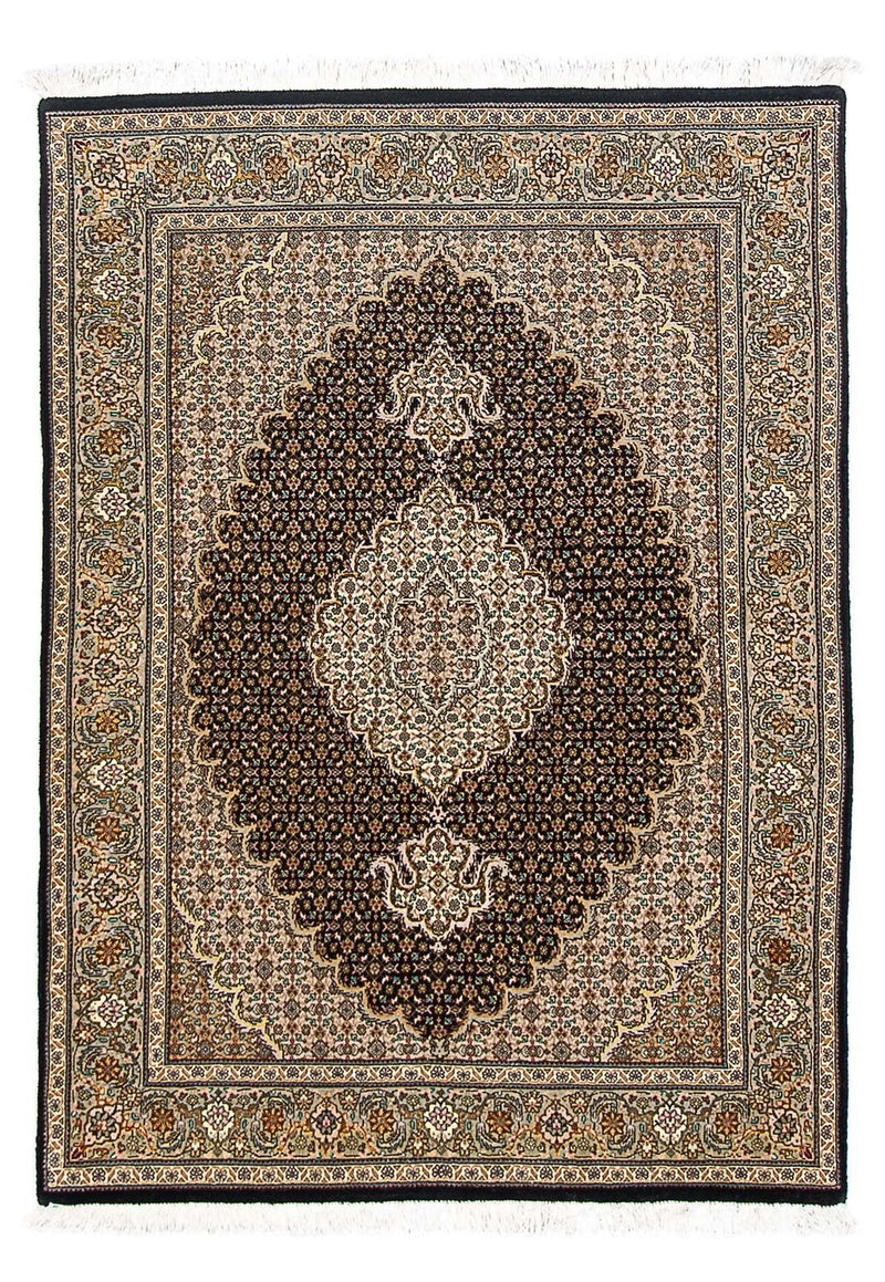 Perzisch tapijt - Tabriz - Royal - 148 x 100 cm - donkerblauw