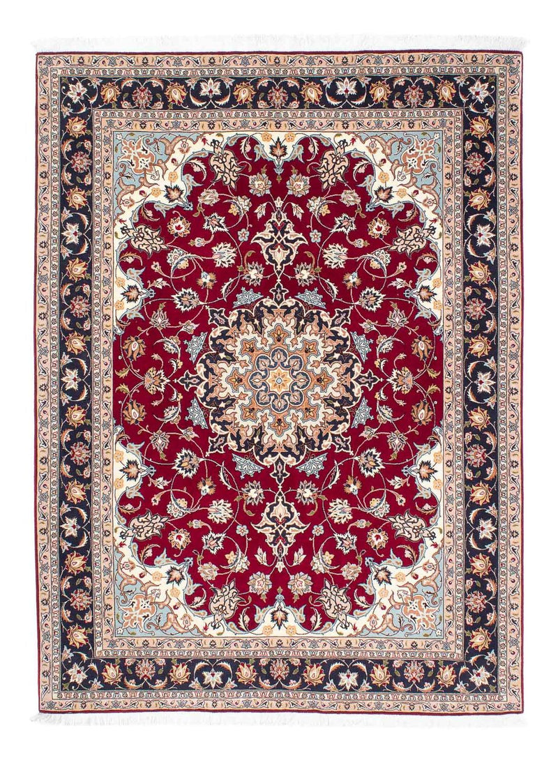 Perzisch tapijt - Tabriz - Royal - 207 x 153 cm - donkerrood