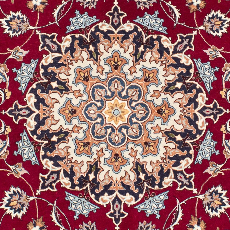 Perzisch tapijt - Tabriz - Royal - 207 x 153 cm - donkerrood
