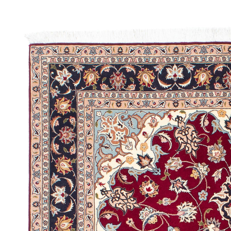 Perzisch tapijt - Tabriz - Royal - 207 x 153 cm - donkerrood