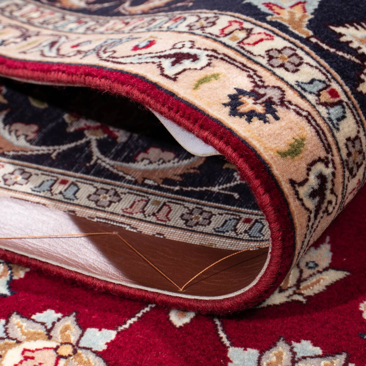 Perzisch tapijt - Tabriz - Royal - 207 x 153 cm - donkerrood