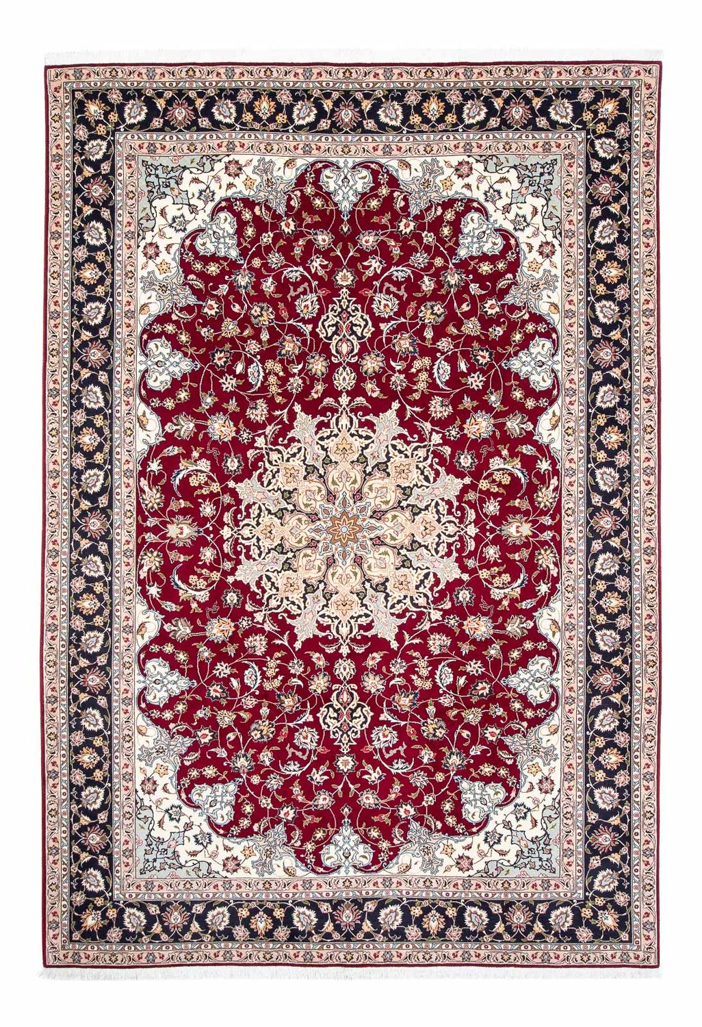 Perzisch tapijt - Tabriz - Royal - 302 x 203 cm - donkerrood