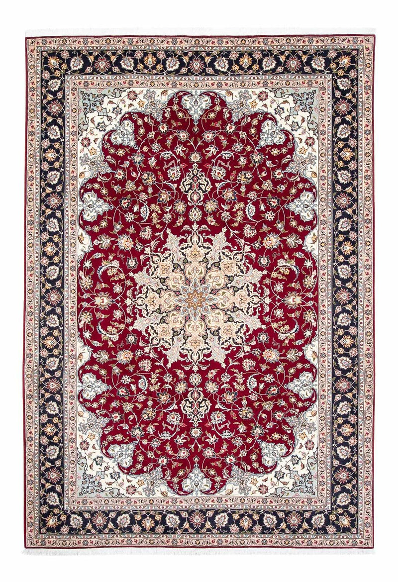 Perzisch tapijt - Tabriz - Royal - 302 x 203 cm - donkerrood