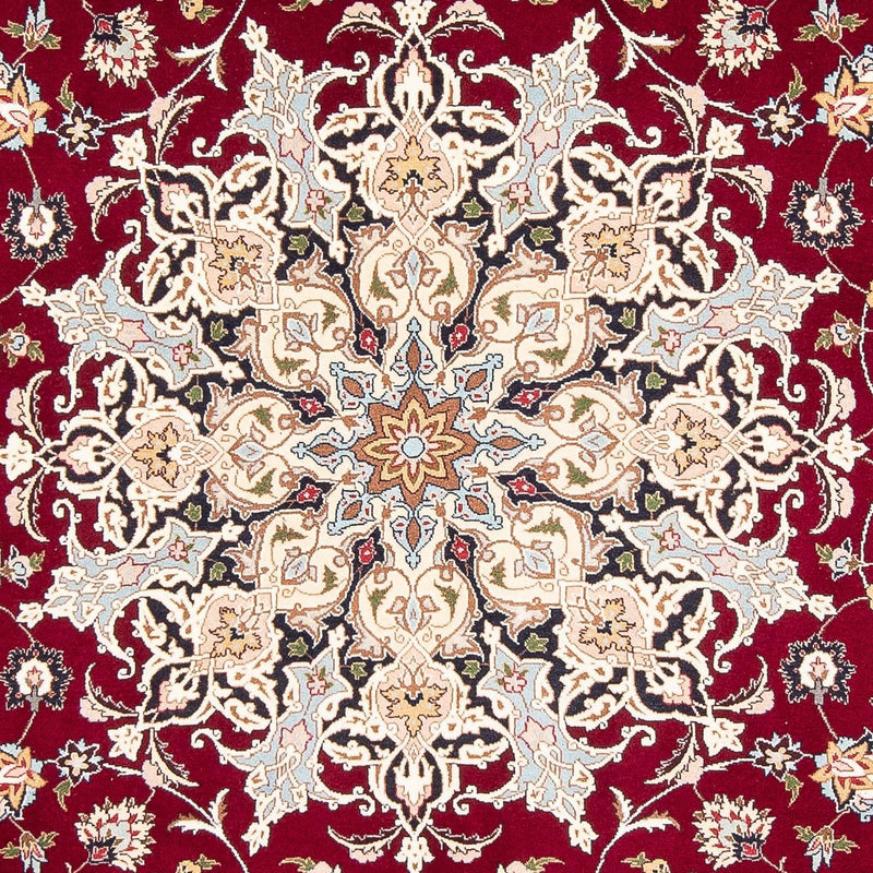 Perzisch tapijt - Tabriz - Royal - 302 x 203 cm - donkerrood