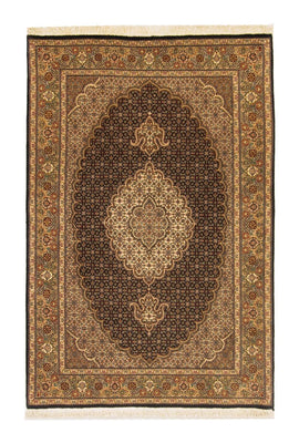 Perzisch tapijt - Tabriz - Royal - 153 x 102 cm - donkerblauw