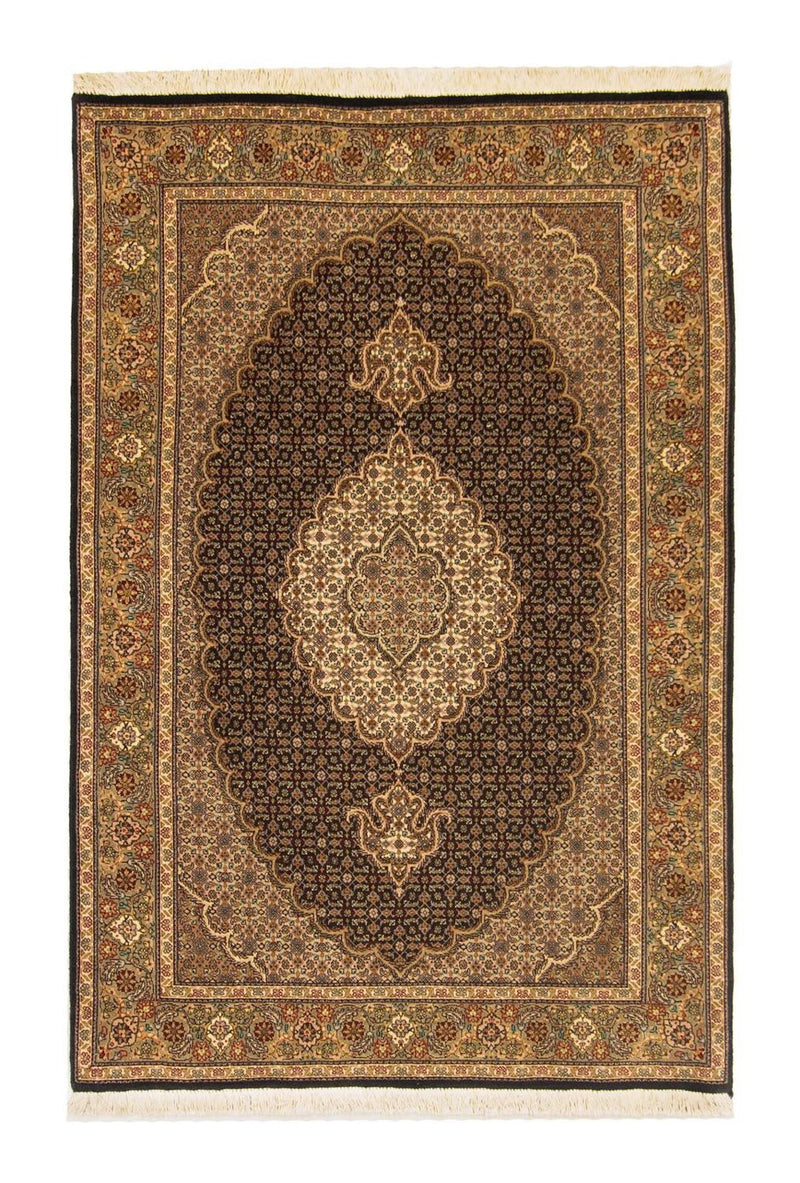 Perzisch tapijt - Tabriz - Royal - 153 x 102 cm - donkerblauw
