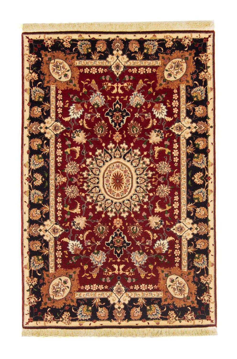 Perzisch tapijt - Tabriz - Royal - 154 x 102 cm - rood