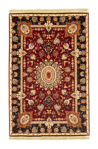 Perzisch tapijt - Tabriz - Royal - 154 x 102 cm - rood