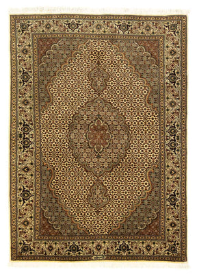Perzisch tapijt - Tabriz - Royal - 155 x 105 cm - beige