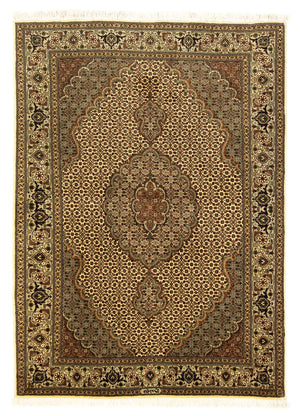 Perzisch tapijt - Tabriz - Royal - 155 x 105 cm - beige
