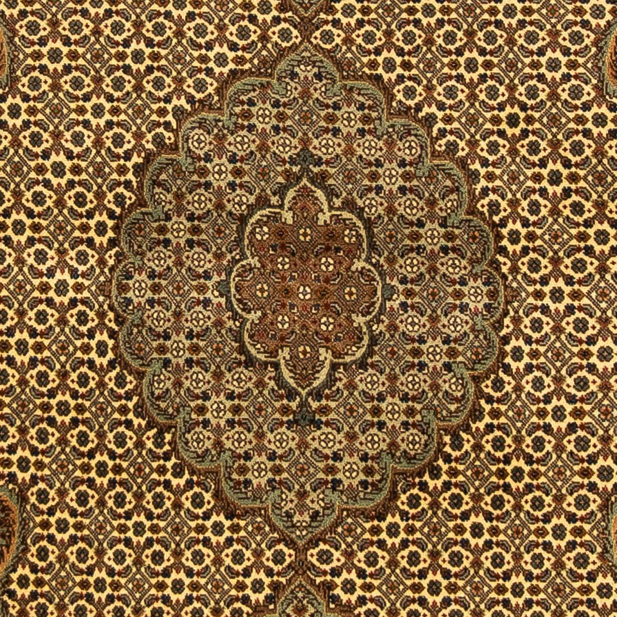 Perzisch tapijt - Tabriz - Royal - 155 x 105 cm - beige