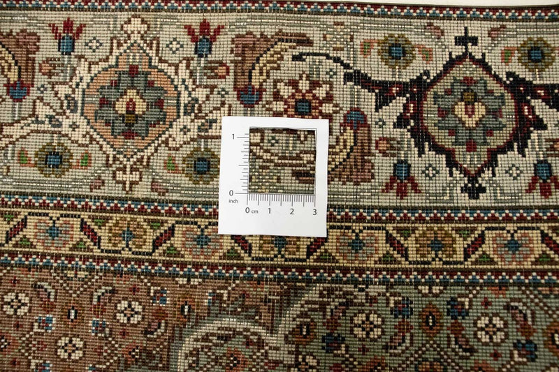 Perzisch tapijt - Tabriz - Royal - 155 x 105 cm - beige