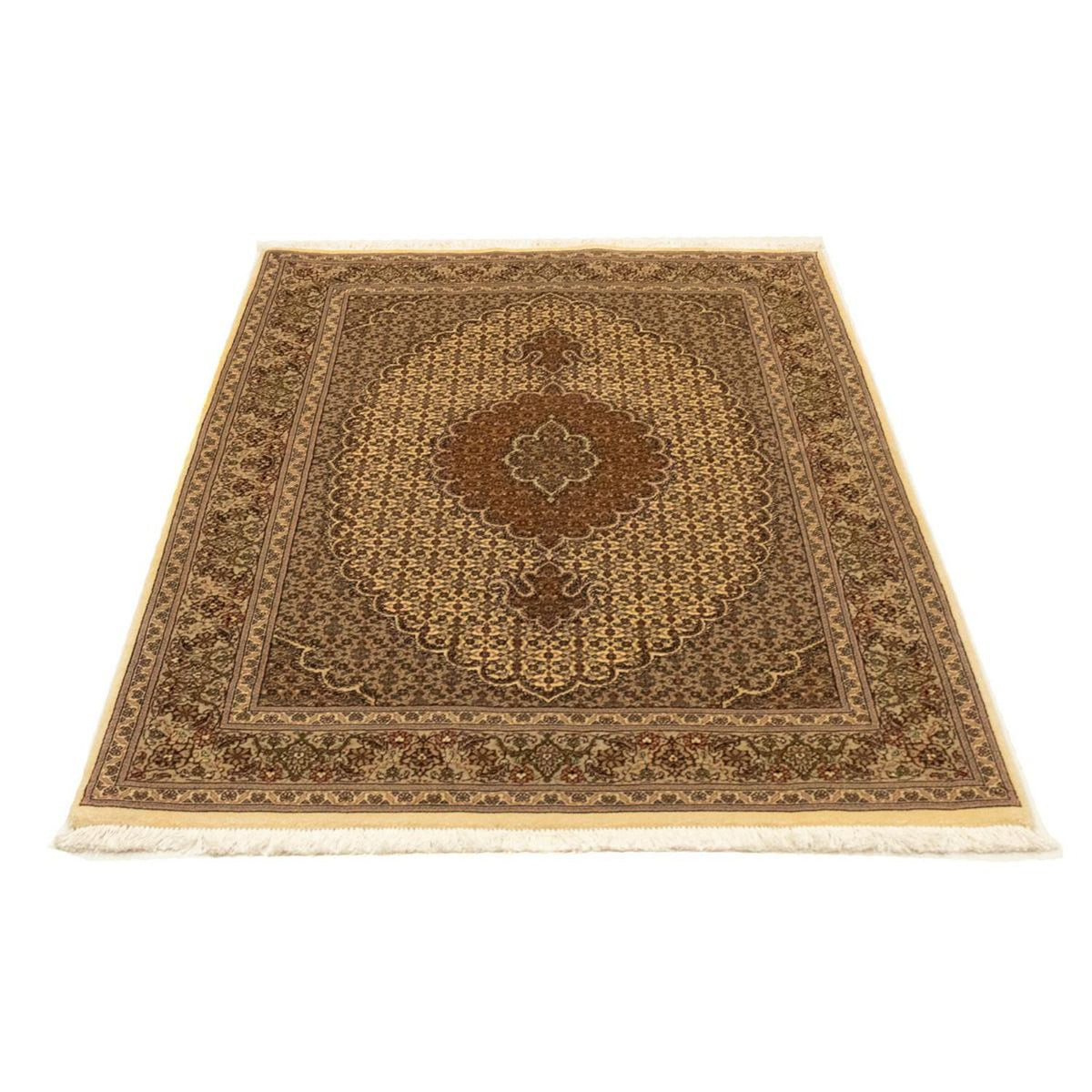 Perzisch tapijt - Tabriz - Royal - 160 x 103 cm - beige